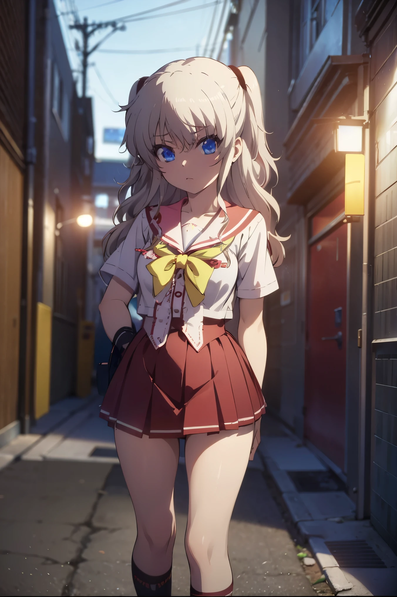 NSFW,masterpiece, top quality, high definition , very detailed,Nao Tomori,Nightlife, NEON STREET ,Prostitute