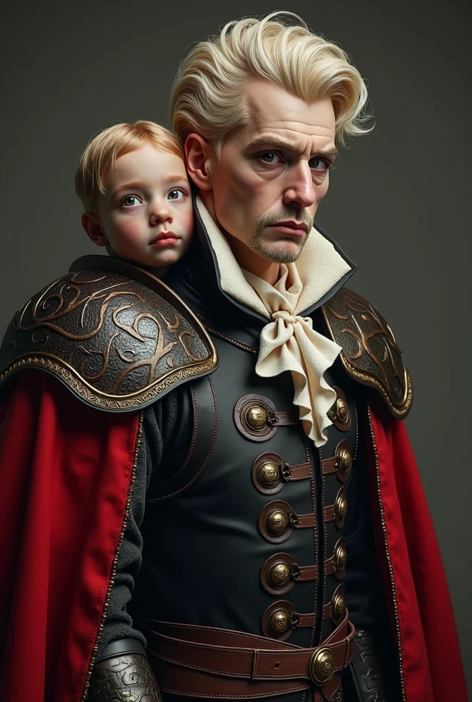 (((WH40K, warhammer 40k commissar, Father holding Baby, ))), sitting on Couch,  <lyco:Mother holding Baby:1.0> <lora:add_detail:0.5> <lora:warhammer 40k commissar:0.8>