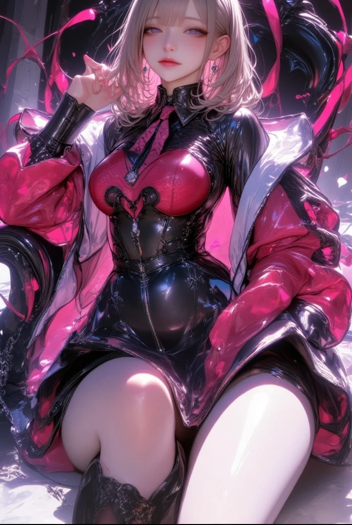 scarlettJohansson (Scarlett Johanssen) Beautiful photo in Spider-Man costume,A stunning intricate full-color photo (sks woman:1),Epic character composition,author:ilya kuvshinov、alessio albi、nina masic、Sharp focus、natural lightting、sub-surface Scattering、f2、 35mm,filmgrain,Girly cute