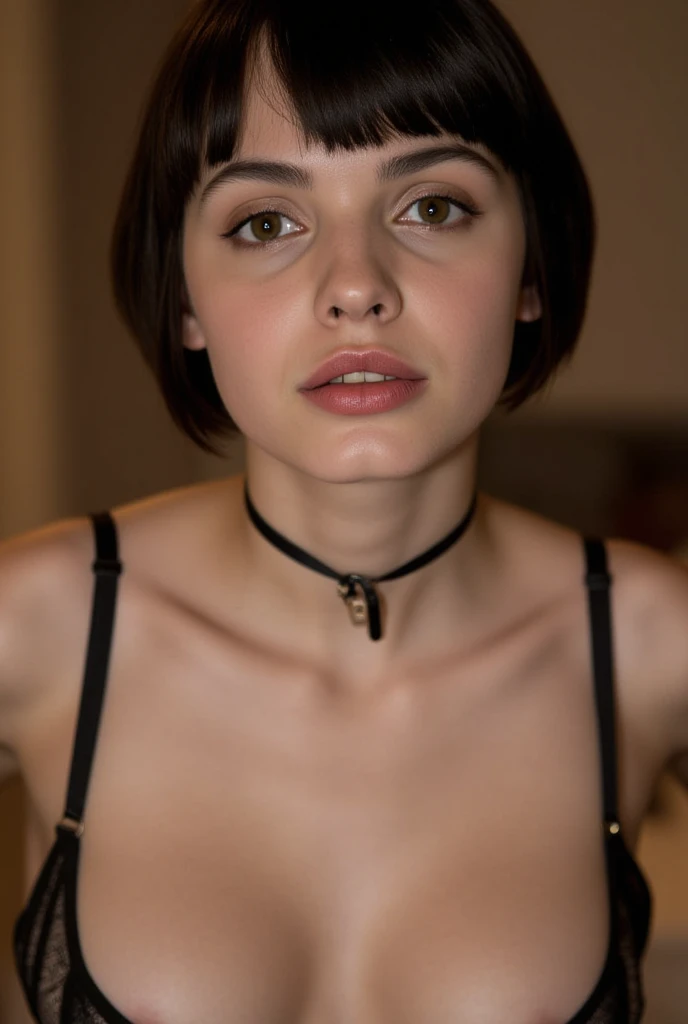 beautiful young woman with panda, fine art, black background, Rembrandt light, --ar 2:3, (masterpiece:1.4), (best quality:1.4), RAW photo, (photorealistic: 1.5), (short hair), light brown hair, (RAW photo, 8k UHD), beautiful detailed eyes, extremely detailed eyes and face, masterpiece, (highly detailed skin: 1.2), 8k UHD, DSLR, soft lighting, high quality