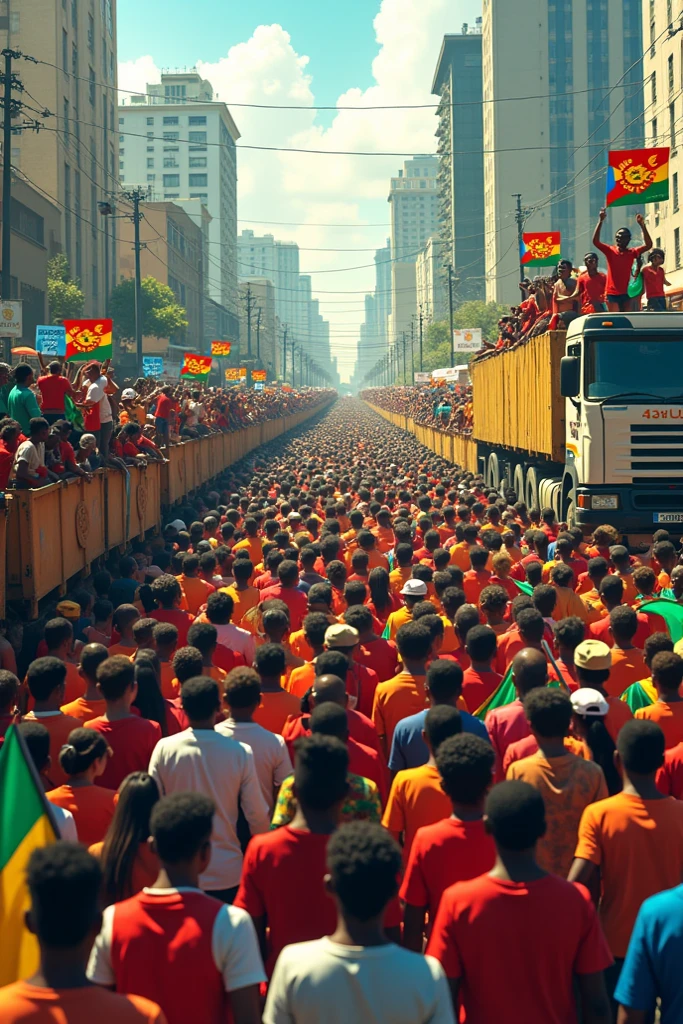 trabalhadores em greve, dia chuvoso