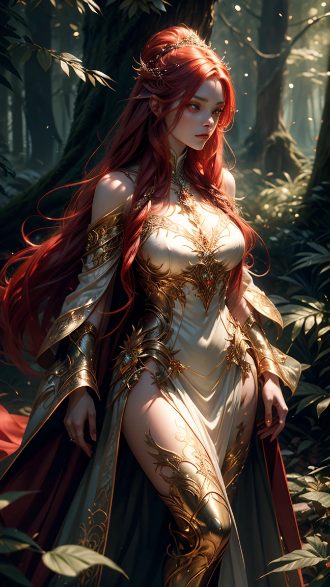 Ultra-realistic 8k CG,masterpiece,best quality,(photorealistic:1.1),absurdres,HDR,RAW photo,(film grain:1.1),Bokeh,raytracing,detailed shadows,Long shot,(wind:1.2),sunlight,1 girl,looking to the side,malenia_blade,eldenring\(malenia\),(sharp winged helmet:1.1),sharp helmet,(long red hair:1.2),closed mouth,covered eyes,dress,cursed_left_arm,red cape,standing,wearing golden armor,((nsfw:1.25)),from the right,nude,(breasts out:1.1),flapping red cape,(blood,red river:1.2),butterfly,armor,epic,legendary,(surrounded by colorful flowers& butterflies:1.2),<lora:add_detail:1.1>,amidst field of flowers,land of dawn,mysterious atmosphere,panoramic view,((extreme detail description)),Vivid Colors,<lora:malenia_01:0.8:AE>,from above,<lora:neg4all_bdsqlsz_V3.5:0.6>,<lora:PsychoMode:0.4:DE>,