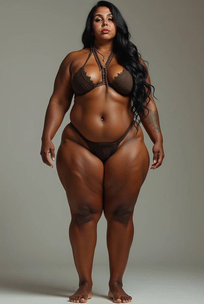 Woman with giant, thick, hypertrophied thighs, small waist, best 4K UHD quality