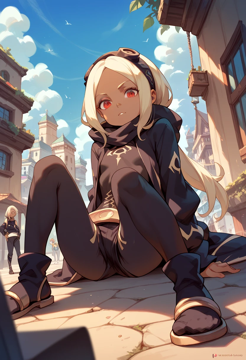 masterpiece, high definition , top quality,8k
(Gravity Rush,Kat,Young,small)
