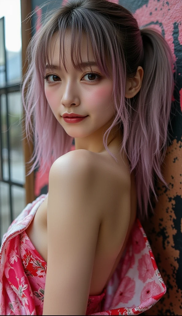 risa,casual outfit,face close up,(8k, best quality, masterpiece:1.2),(intricate details:1.4),(photorealistic:1.2),octane render, complex 3d render ultra detailed, studio soft light, rim light, vibrant details, ultra detailed, realistic skin texture, detailed face,(expressionless), extremely detailed CG unity 8k wallpaper, (detailed background:1.2) , naked, full body, small tits, showing nipples