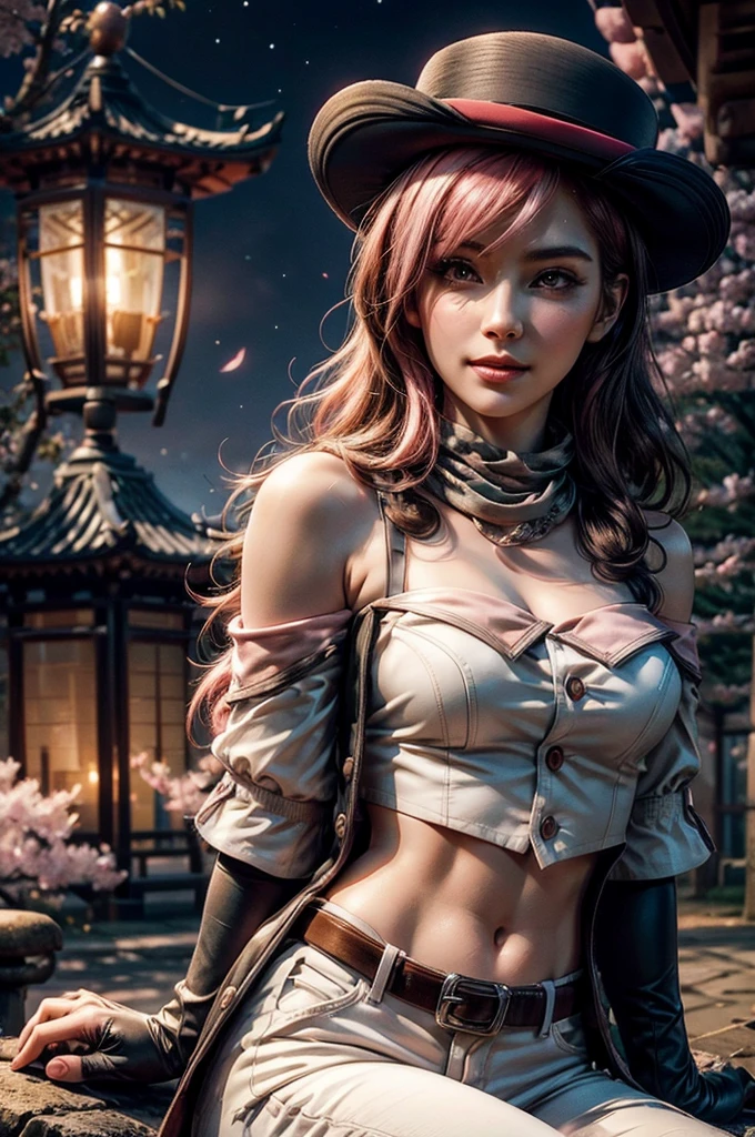 (masterpiece:1.3), (best quality:1.2), (intricate detailed:1.2), (hyperrealistic:1.2), (professional photograpy:1.1), highly detailed, illustration, absurd res, perspective, detailed background, background blur, focus, 8K, HDR, Raw photo, photography, best quality, masterpiece, highres, (absurdres:1.2), Kodar portra 400, film grain, blurry background, boken:1.2, lens flare, (vibrant color:1.2), depth of field, 1girl, (full body:1.3), (long legs:1.3), open kimono, bare shoulders, lace bra, lace trim, lowleg thong, cameltoe, large breasts, breasts out, Gothic, gorgeous, thighhighs:1.2, nylons:1.2, garters, boots, Serious expression, handsome standing, blonde hair, ponytail, looking at viewer, European royal palace background,