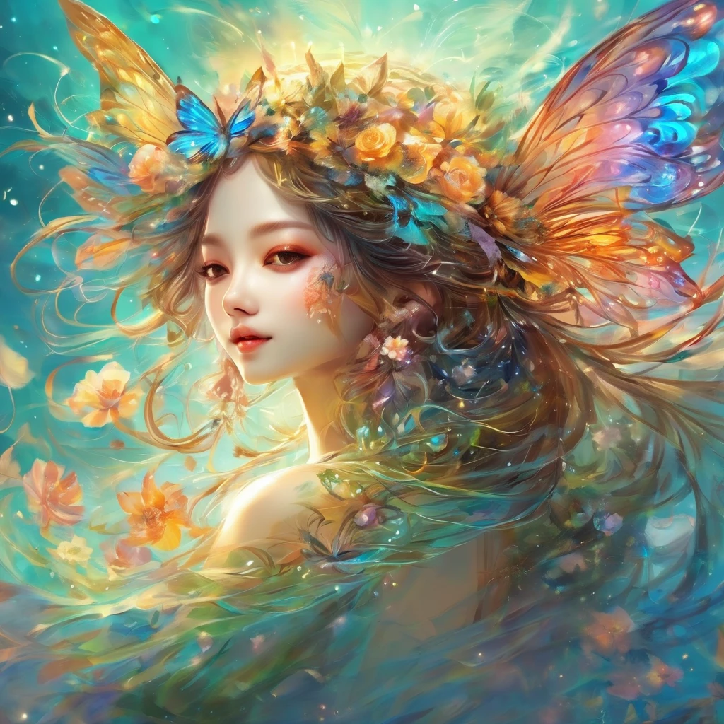 Imaginez une scène époustouflante où l'art et la technologie fusionnent harmonieusement dans un paysage de réalité virtuelle. L'environnement est un espace 3D immersif rempli de couleurs vives et de détails complexes, mettant en valeur diverses œuvres d'art flottant dans les airs. Les utilisateurs peuvent interagir avec les œuvres d'art, en les découvrant sous différents angles et perspectives. L'espace virtuel est conçu avec des éléments futuristes, incorporant des néons, des affichages holographiques et une sensation de profondeur infinie, offrant un voyage impressionnant à travers le monde de la créativité numérique.