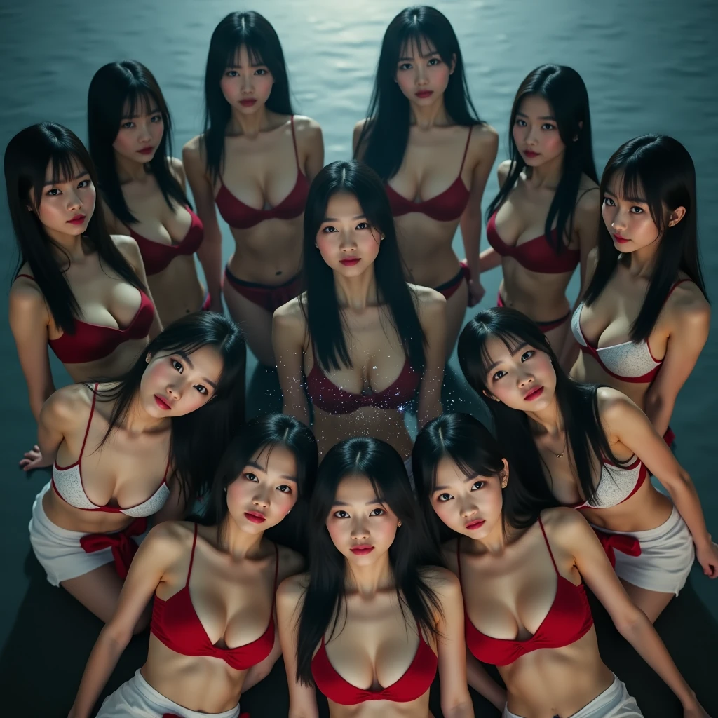 (NSFW: 1.exual harassment:1.8) Japanese woman, Extremely large breasrsized breasts, Trat material microbikini, grab chest, pool, ass scratching, Thonds of people surrounded her，grabbing her breasts, grab chest, M hands, breasts squeezed，deformation，iece, Best quality, Highly detailed, sexual harassment, crowd surf, very tic face, very realistic eyes, She was surrounded by a large group of women，Grab her body, breasts squeezed, harassing, Masterpiece, ality, Highly detailed, 1girll, Large breasts, Multiple hands, Stage, crowd surf, Short top, grabbing ass with crazy crowd, grab chest, A woman in a swimsuit  next to her，body squeezed, many people grabbing breasts, getting beat up, pulling clothes, extremely wet any, NSFW, grabbing clothes, ripping clothes apart, Reach into your underwear and knead，abused, perspire, soaking in water, Soaked with sweat, very long wet hair, extremely realistic face，（Expose gigantic breasts，protruding areolas，Spread your legs apart，Squat and sit，exnism，camel-toe）