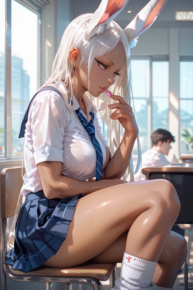 Mirko in school uniform