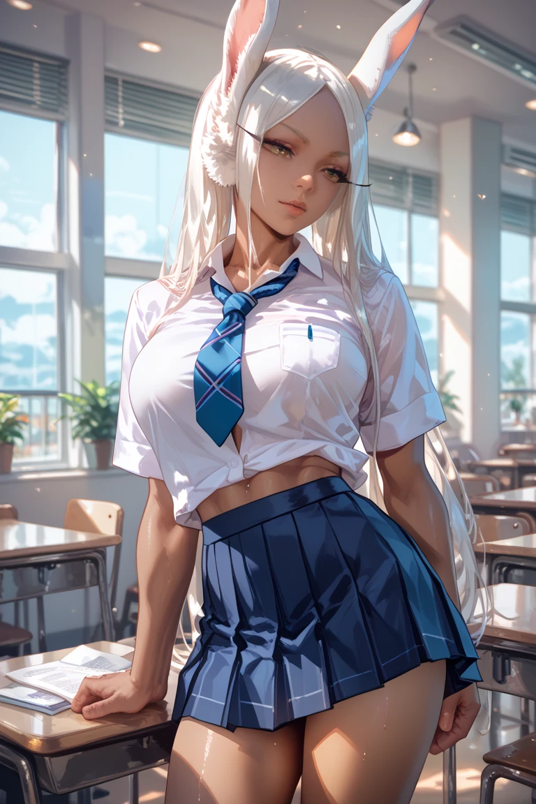 Mirko in school uniform