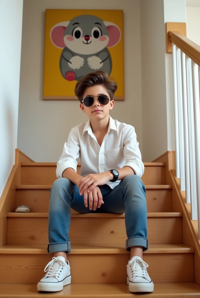 A boy editor