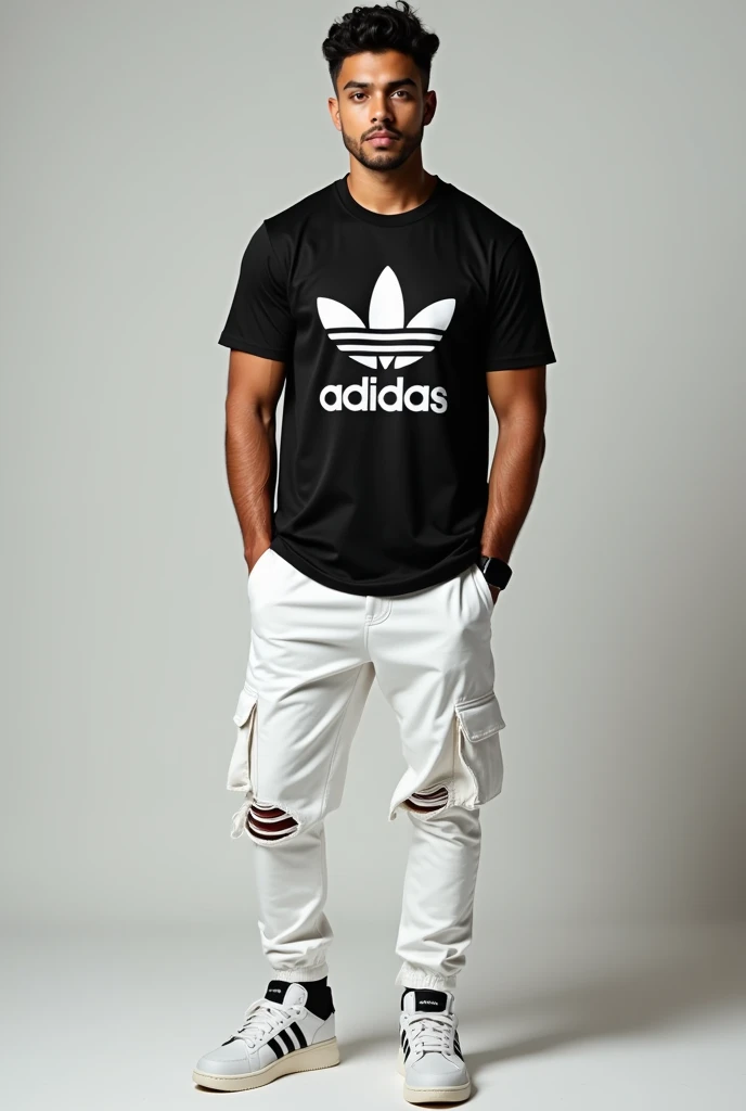 Black man between legs