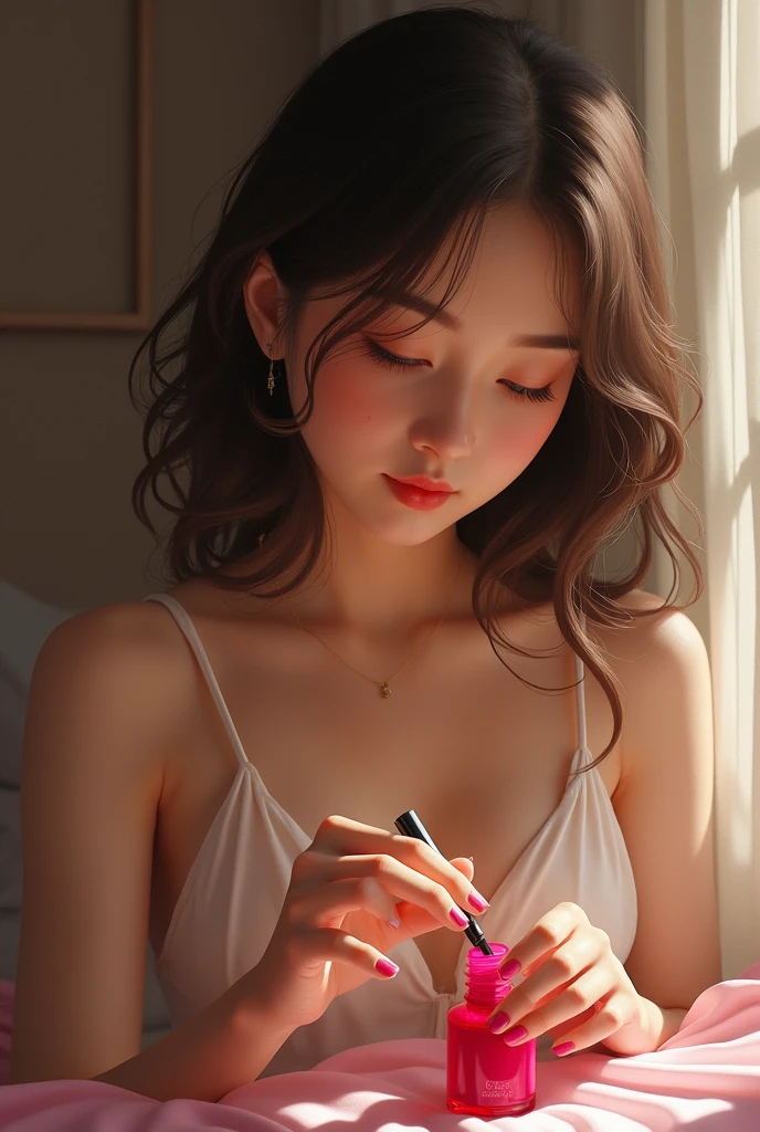Girl makup image ai generator generator