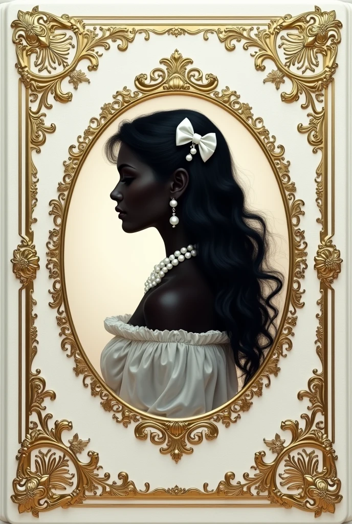 The Birth of Venus with ebony skin wearing a sheer dress, Paintings by Vigée Leblanc