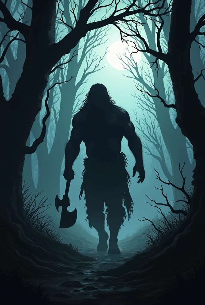 monster, Tree Monster, Tall stature, Resemblance to a person, human face, human anatomy, Dark background tones, dull tones, Gray tones, Location: Medieval City, on two legs, Top Quality, tmasterpiece,
