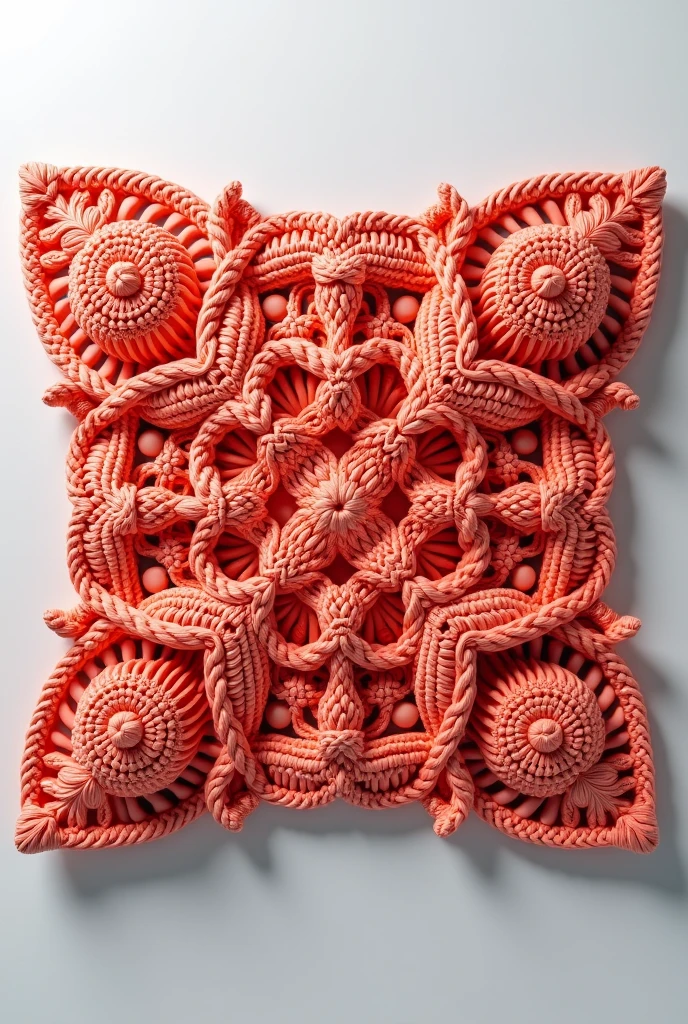 Crochet 🧶 traditional pacific pattern

