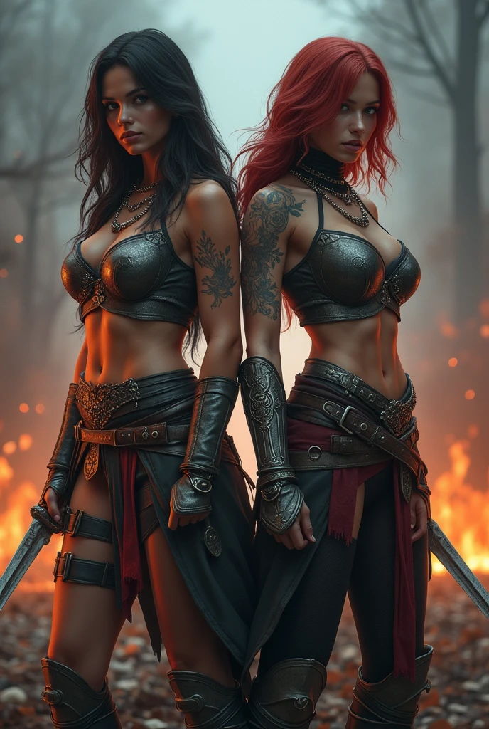 A young assassin girl with European features, riding a animal, lovely charming face, having  onyx orange skin tone pigmenting texture , ( full body perfect detailed masterpiece), ( dark skin tone texture masterpiece ), ( native Tribal hairstyles look), ( having a illuminating onyx orange crystalized wavy short hair ), ( has a artistic tattoos ),(( wearing hoodie of assassin's design)), (smiling, with exposed teeths showing open mouth)(perfect full body detailed anatomy), (Super accessories detailed), (fighting  pose), (perfect detailed crystal Gray sparkling eyes),(wearing illuminating gemstone crystalized accessories  hair), ((expose big hard erect nipples))(( exposed panty, with pussy clitoris exposed and  slip showing))((legs wide open showing pussy line))(( Wearing transparent illuminating see thru assassin's costume )), (( holding a deadly knife)), (( illuminating different lights covering the sorrounding atmosphere forest  with  a misty shadow effects showing)) ruins back Alleys with many flora and fona rarity, on its back wearing assassin's cape detailed design, has deadly presence, ((having 7 different perspective view of that same girl & face profile sheet character style ))