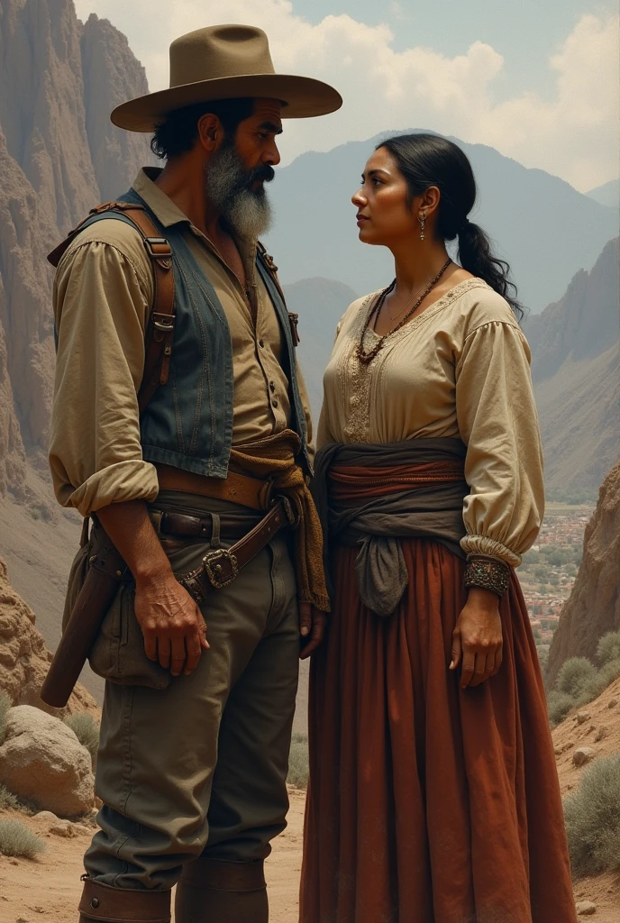 Don Fernando Marin , miner,  and his wife Lucia fully identify with the suffering of the Killac Indians ;  they cooperate with the money to the Juan Yupanqui Indian to protect him from the unfair charges to which priest Pascual subjected him,  Governor Sebastián Pancorbo and the white neighbors .
