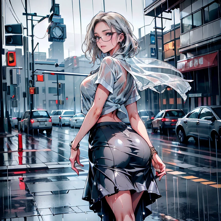 obra de arte, melhor qualidade, HuTaoV4, 1 garota, Sozinho, corar, twintails, Cabelo longo, cabelo entre os olhos, ((roupas de rua)), cidade, ao ar livre, noite, Movie poster, 8K extremamente detalhado, suave, high resolution, ultra qualidade, cinematic lighting, Ambient Occlusion, High definition, 2k, 4K, 8k, 16K, anime extremamente detalhado, rostos detalhados, perfect composition, plano amplo, Atmospheric lighting, muito sexy, saia elevadora, random lumbar angle, sem censura, NSFW, sem censura