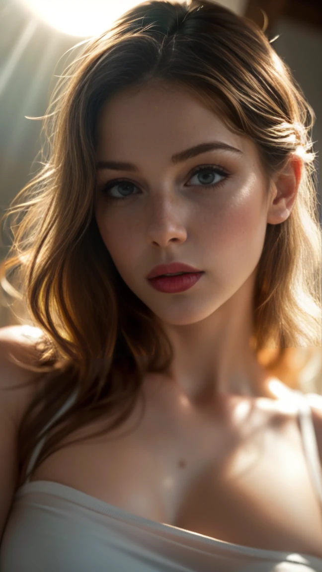 (((ultra realist))) photoshot, artwork, Maximum quality, (pale skin), (Rosto e olhos ultradetaileds:1.1), 1 girl, adult, plunging neckline, (Eye make up, mask) , ((Detailed large lips)), ((rosa welliges Hair)), ((Chyolka)) , ((Natural breasts)). ((to pose)), photoshot-Shooting, studio ((Contour light)), (The play of light and shadow), Field depth, bokeh, (special attention to skin details: 1.2), (Light frame atmosphere, Nuclear pastel, Nuclear: for that), ((portrait, close to the camera)) , ultradetailed,