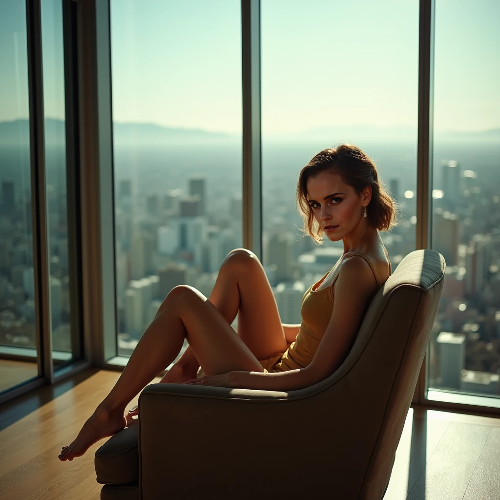 Reife Frau (Eva Mendes) in einem schwarzen Bikini posiert auf einem Balkon, Posing for Playboy photoshoot, sehr sexy Pose, brown hair and a perfect body, scantily clad, sexy Pose, Perfekt ausbalanciert, auf einem Balkon, breathtaking beauty, gorgeous bikini model, Perfekter Winkel, very seductive pose, 4 k Glamour-Fotografie, Sexy Look, verlangender, erregter, erotischer Gesichtsausdruck, Sex, Begehren, heiss, geil