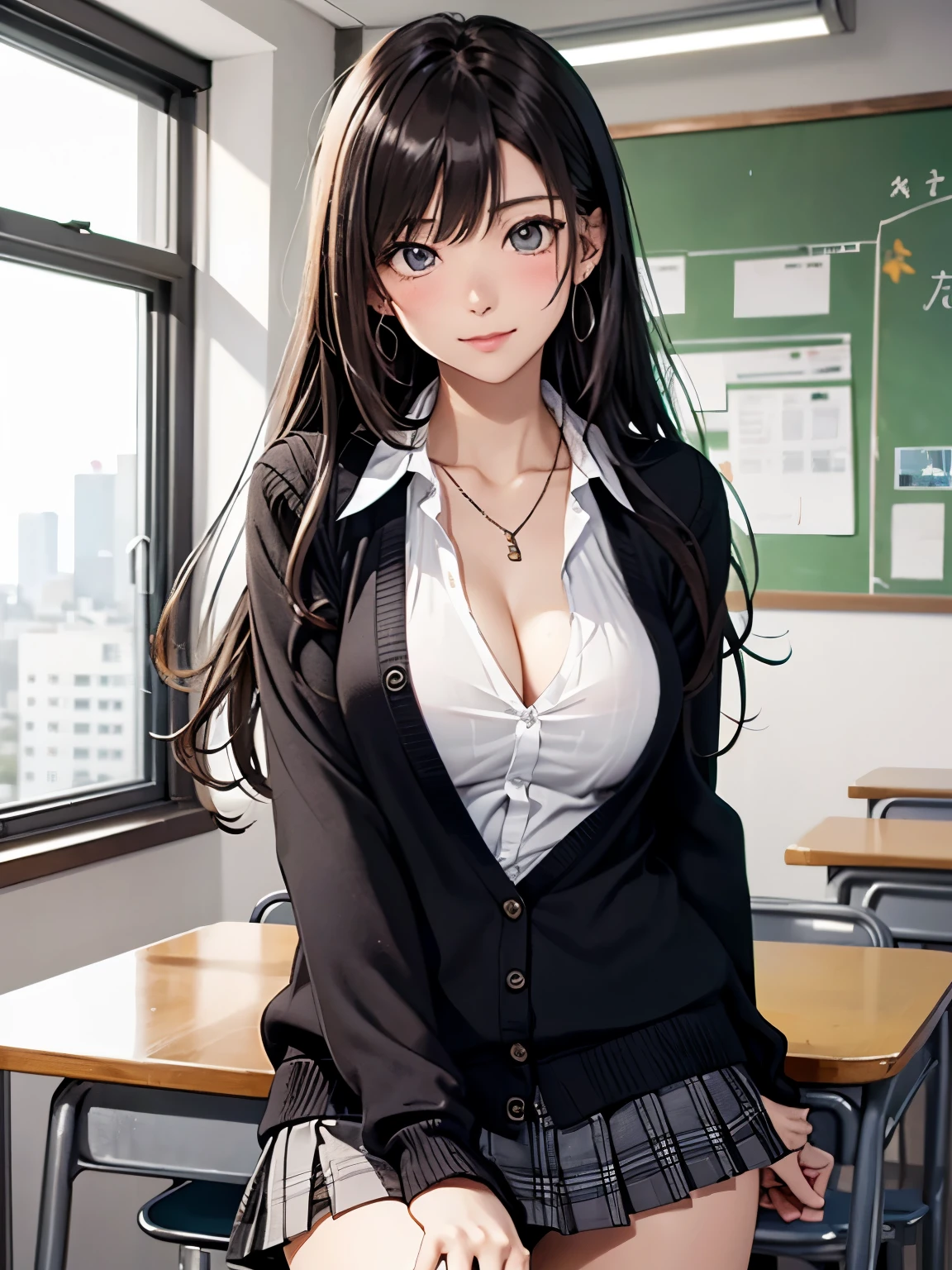Large Breasts:，Cleavage