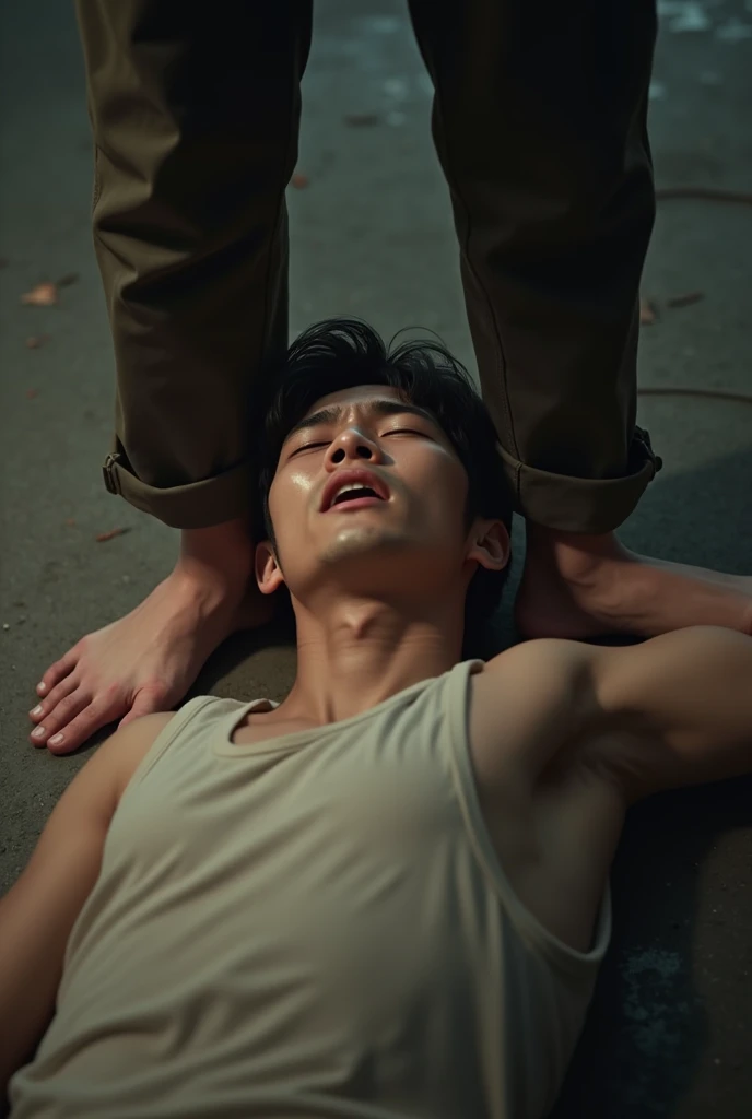 top-quality、masterpiece、超A high resolution、(realisitic:1.4)、详细的脸、独奏、1human male、Dark hair、glistning skin、dense skin、(asian human)、architectural、(absurderes、hight resolution、ultra-detailliert)、、1 male、Adults、(20-year-old man)、a handsome、tall muscular man、broad shoulder、extra very short hair、angular jaws、thick neck、thick eyebrow、extra very short hair、A dark-haired、fine eyes and detailed face、 Highly detailed CG Unity 8K wallpapers、intricate-detail、(Style Swirl Magic:0.7)、looking at the spectator、独奏、(full body Esbian:0.6)、细致背景、A detailed face、dynamicposes、、Urban background、dynamic compositions、 big muscle、、(((()))), ((naked))、a handsome、 ((masutepiece:1.4, Best Quality)), ((masutepiece, Best Quality)), (photographrealistic:1.4)、(((Wearing a suit)))、Sitting on the train、Face-to-face angle,(Angle from below),Sitting in a train seat,Sitting at the front,Zoom camera in the crotch, crowds around him,Feet are on the floor of the train,full body Esbian,Looking down and sleepy,Watching the viewer only」、Beautiful dream landscape、((Maybe for me))、((japanese male))、from bottom view、posterior view、buttock、Big butt、((handsome man)) , wearing latex string thong , boys takes off his clothes