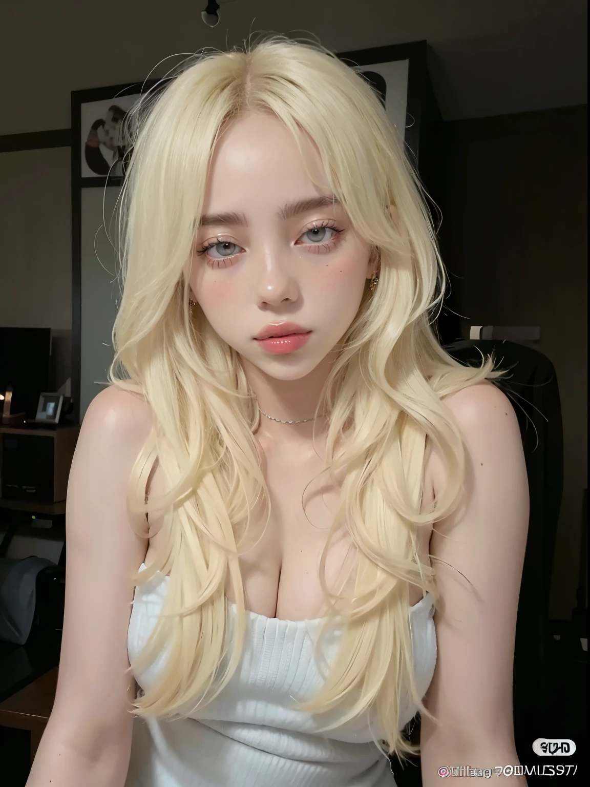 Mujer rubia con cabello largo y ojos azules posando para una foto, ava max, Yelena Belova, anna nikonova aka new milkmaid, angelablanca, Angelina Stroganova, pelo largo y rubio y ojos grandes, diosa rubia, una hermosa rubia, Dasha Taran, anastasia ovchinnikova, chica perfecta de pelo blanco, Chica rubia, mujeres rubias, novia rusa