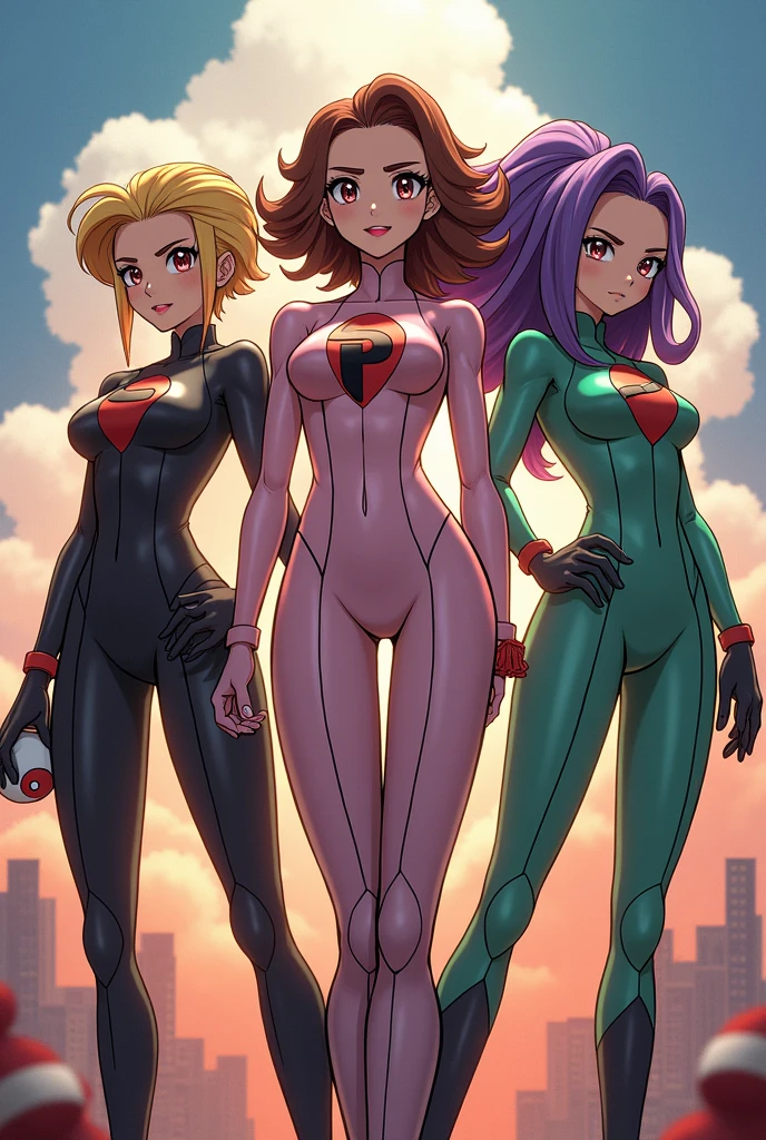 masterpiece, best quality:1.2), 1girl, smile, looking at viewer, red eyes, green eyes, heterochromia, short red white green hair, dressed as superwoman, full bodysuit, green white tricolor catsuit, red cloak cape, red boots, standing in Hungarian cityscape, (two heads:1,5), conjoined, conjoined girls
