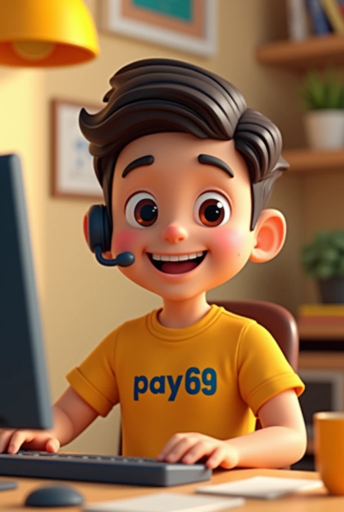 Prashant name tshirt wear a boy in ai and puting pist
All in our hand and sit on money wall