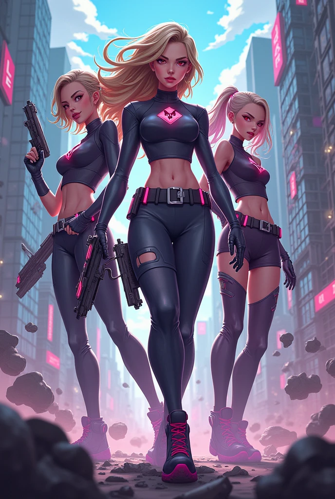 Picture a futuristic Buffy's, from Buffy the Vampire Slayer, universe where vampires materialize as glitchy, quantum entities from the digital interface, merging technology and the supernatural in a sci-fi extravaganza.