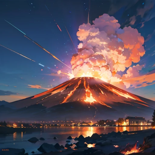 natural lighting, soft lighting, sunlight, HDR (High Dynamic Range), Maximum Clarity And Sharpness, Multi-Layered Textures,
spectacular giant nuclear mushroom cloud,