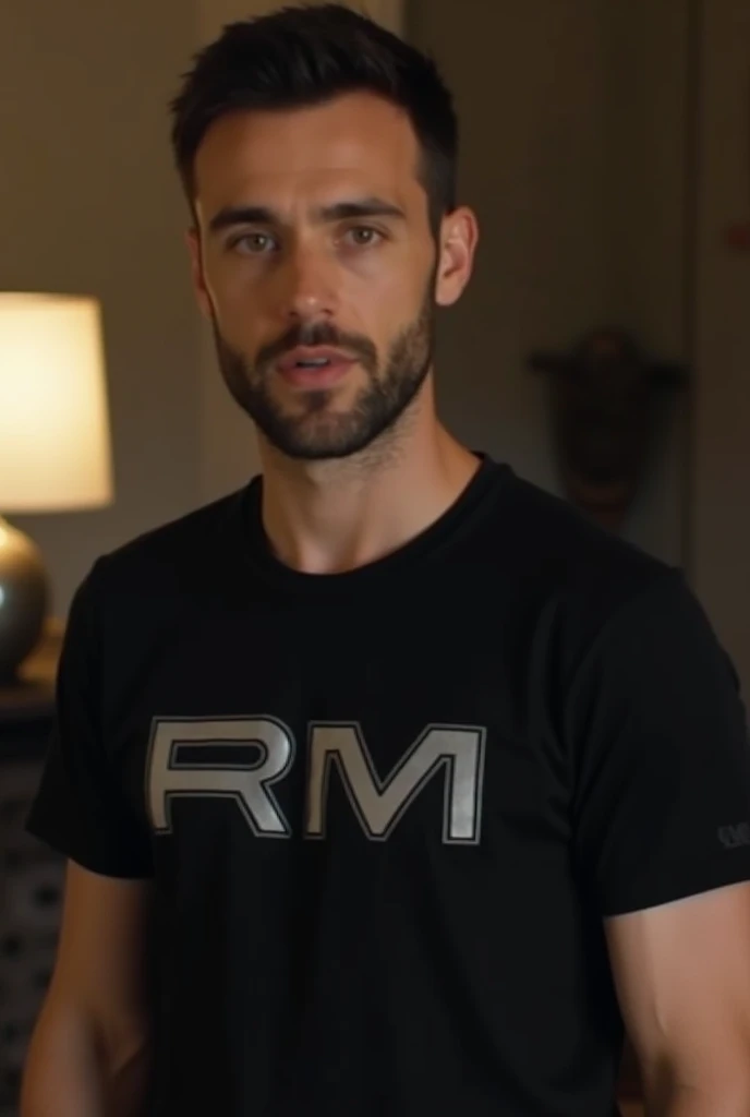 top quality, best quality, High-quality illustrations, masterpiece, super high resolution, beautiful male, young guy, 25 years old, athletic, piercing brow eyes, tousled brown hair, wears a t-shirt, theater lighting: 0.7, high res, depth of field, detailed background, costume, acrobat in the circus, scene, show, performance, fill body