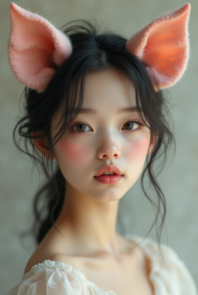 one girl, fawn ears, , pure, cute naked, topless, a Woman Bambi mix, human Body, big tits, furry and skin, fawn nose but the Rest of the face ist human, (((whiskers))) big eyes, fawn fur, deer eyes, hybride 40 %fawn and 60 % human, face mostly woman, fawn Hair , braid, fur instead of skin at Body Arms and shoulders and neck, tits are human, the mice nose is hairy , nipples, deer fur , full black Iris, hole eyes are black Just Like a fawn, slender, Bambi eyes, No clothes