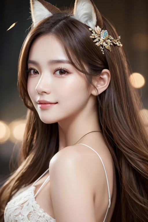 ulzzang -6500-v1.1, (Raw photo:1.2), (Photorealsitic), (See-through:1.3), (Real:1.4), (Pretty Girl 1:1.5),Raw photo & realistic atmosphere,beautiful dark blue eyes,Detailed mouth,Glossy lips,Detailed eyebrows,Soft white skin that shines with every detail,,Eyes drawn in detail、Very beautiful eyes with azure eyes,Detailed lips、Very beautiful face,Very well-formed face、Lifelike face,shiny beautiful lips,Beautiful eyebrows,Infinite reality,Best design,(Insanely cute Japan ,Beautifully shaped breasts,Very cute beautiful girl,Little Girl,y,Outstanding style:1.5),Best Natural Makeup,Japanese ido,Korean Idols,Young sensual idol,Moist eyes,Dark Beautiful Deep Eyes,Beautiful butt,beauty legs:1.3),超A high resolution、Natural and realistic face,Pure eyes are too cute,(((photorealisim,Photograph the whole body))),Reality Live Action,(Fashionable, Luxurious and voluminous earrings,a necklace,A bracelet,gyuru,Glossy nail art,Gorgeous Party Long Dresses,Luxury Gorgeous Court,White G Strength,high-heels,hairaccessories,Calm and fashionable girl,Shiny brown hair,Fancy Hair Arrangements for Party,独奏,Lori,little smiling,full body Esbian,Show full-body fashion,Red carpet, A gorgeous long dress that you won't forget once you see it,The only beauty,Cute 15 year old girl,Very cute 15 year old girl:1.7),Night in Roppongi