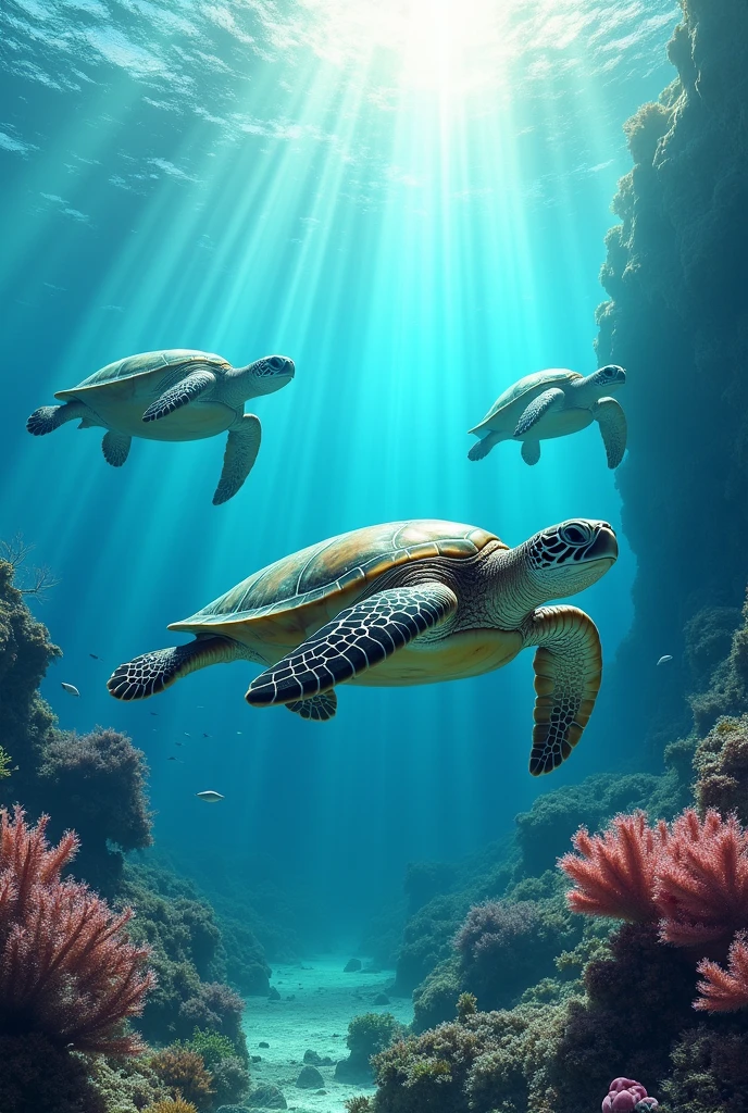 Seawater background