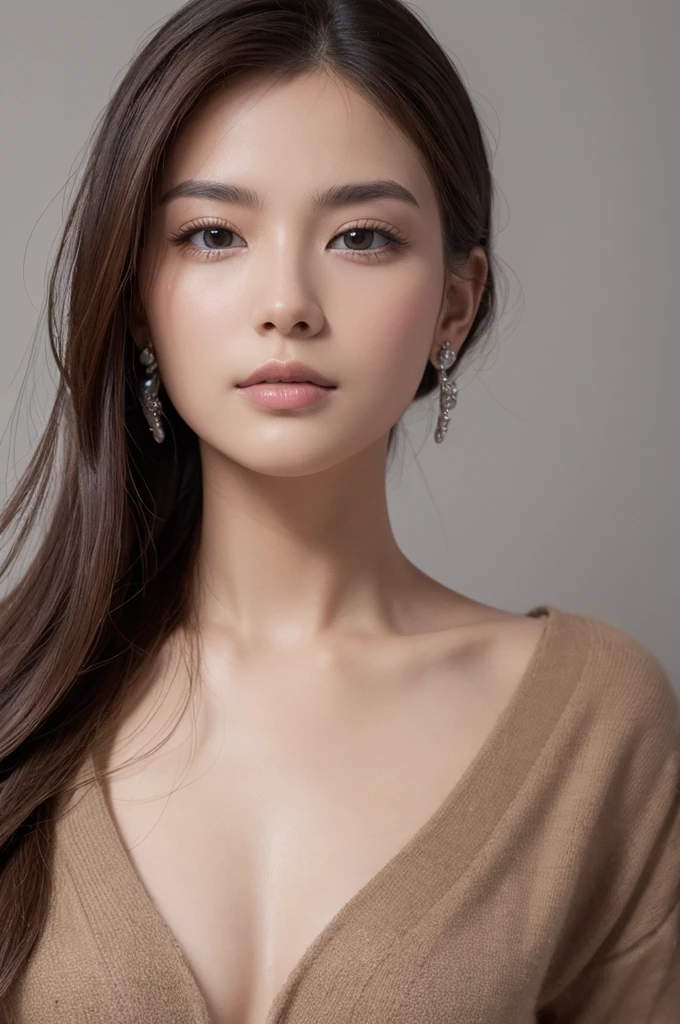 8K, table top, Raw photo, highest quality, realistic, Highly detailed CG Unity 8K wallpaper, Depth of the bounds written, cinematic light,ray tracing, (very beautiful face, beautiful lips, beautiful eyes), face with intricate details, ((highly detailed skin)) 1 girl, in the dark, deep shadow, 1 cute Japan girl, , ((looking at the viewer)),(half open mouth), (blurred background), beautiful earrings, bracelet, necklace, clear eyes, , (big eye ace forward, (upper body shot), , (looking at the viewer:1.3) open chest, Huge , Plump、 focusing,,((thin camisole、No bra))), Random hairstyles for short hair and up hair、black hair、blush、Sexy Inviting Poses、Fuck me eyes、18 ~ Random age between 35 years old、white skin、multiple moles:1.6