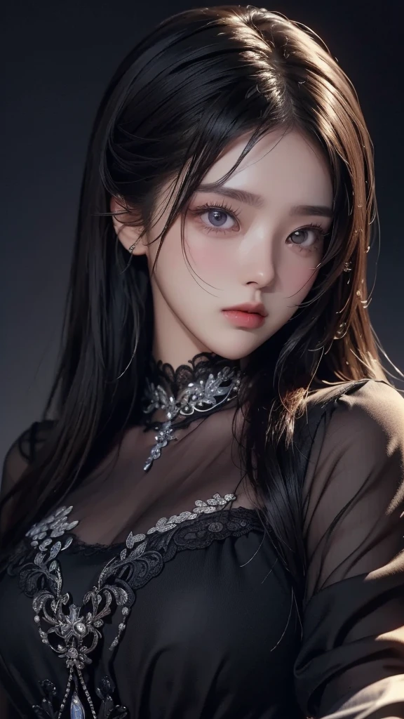 masterpiece,   top quality, illustration,  VERY DETAILED ,   Exquisite Details  ,   high resolution, 8k wallpaper,   perfect dynamic configuration,   beautifully depicted eyes,  섹시한 face, 황홀한 face,  성적 절정의 face,  face, ((  dark background)),  mark desteder style  ，