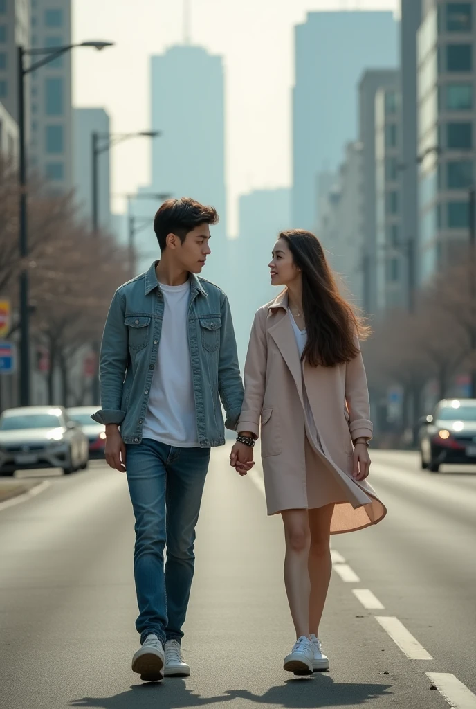 Love is about traveling together, not finding a way to escape trouble.