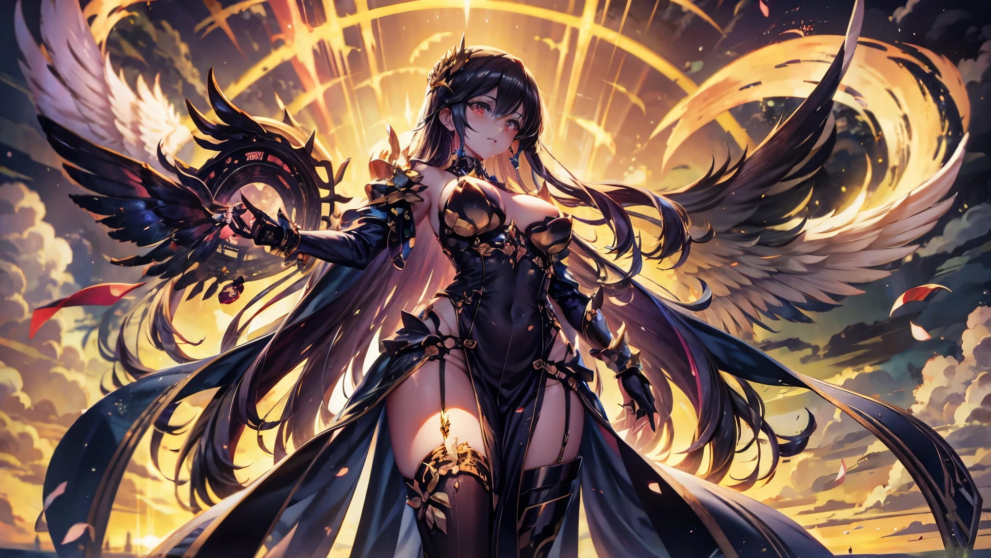 beautiful albedo pose for overload animetions