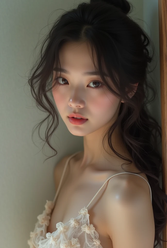 naked, nsfw, Ulchan-6500-v1.1, (CRU photo:1.2), (Photoreal), beautiful detailed girl, very detailled目と顔, beautiful and thin eyes, huge filesize, high resolution, very detailled, highest quallity, [work of art:1.6], lighting, very detailled, CG, finely, highest quallity, 8 k wallpaper,