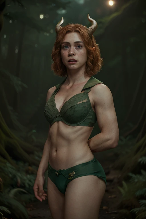 <lora:poison_ivy_arkham:.6>, poison_ivy_arkham, masterpiece, best quality, 1girl, solo, outdoors, blurry background, realistic, depth of field, night, city, gotham city, mature female, gothic architecture, dark setting, standing, toned, 4k, 8k, artstation, vines, leaves, plants, plant girl, colored skin