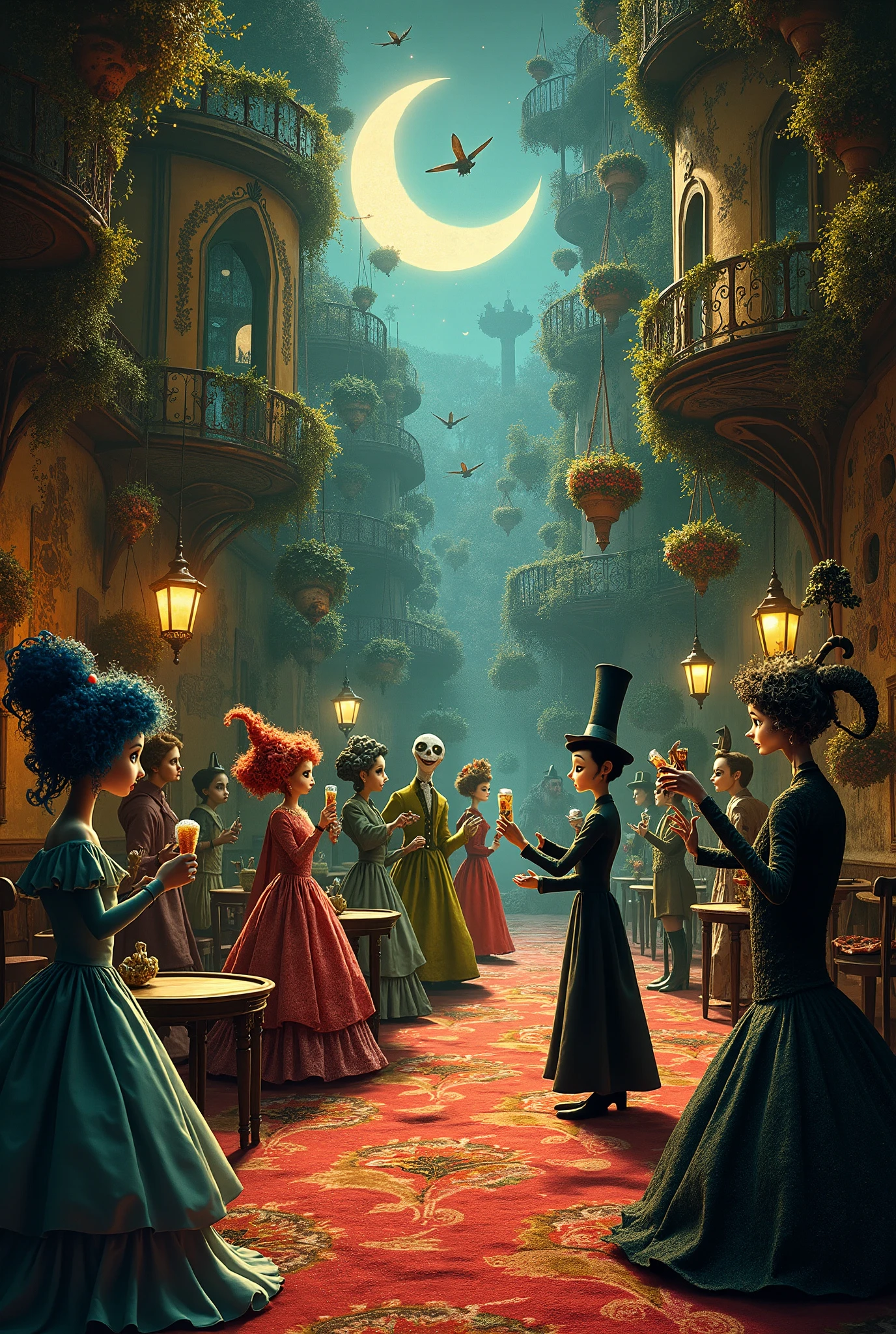 calendar Februar ball 2024 Tim Burton Coraline