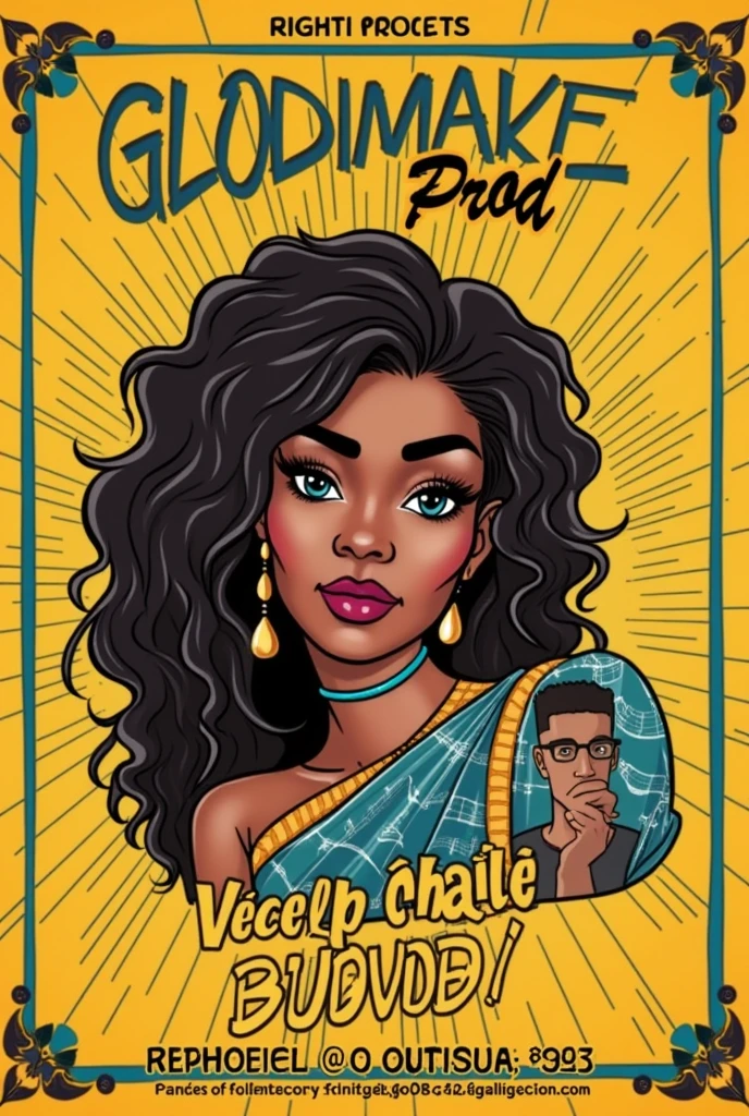 a trans named lelo cabuloso holding an lgbt flag,the name has to appear