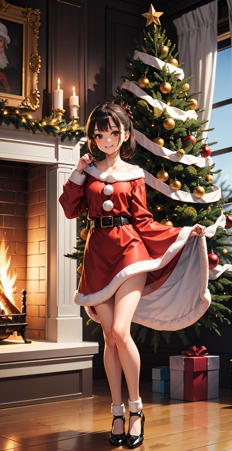 (best quality,4k,8k,highres,masterpiece:1.2),ultra-detailed,realistic,gifts,table,Christmas tree,decorations,wrapping ,bows,ribbon,presents,holiday spirit,vibrant colors,warm lighting,cozy atmosphere,toys,cards,candles,snowflakes,joyful,celebration,exquisite details,exciting surprises,shiny ornaments,sparkling tinsel,beautifully wrapped,excited children,anticipation,festive mood,magical ambiance,delightful moment,wonderful memories,family gathering,cheerful faces,Christmas magic,extravagant,abundance of presents,HDR,UHD,studio lighting,ultra-fine painting,sharp focus,physically-based rendering,professional,vivid colors,bokeh.