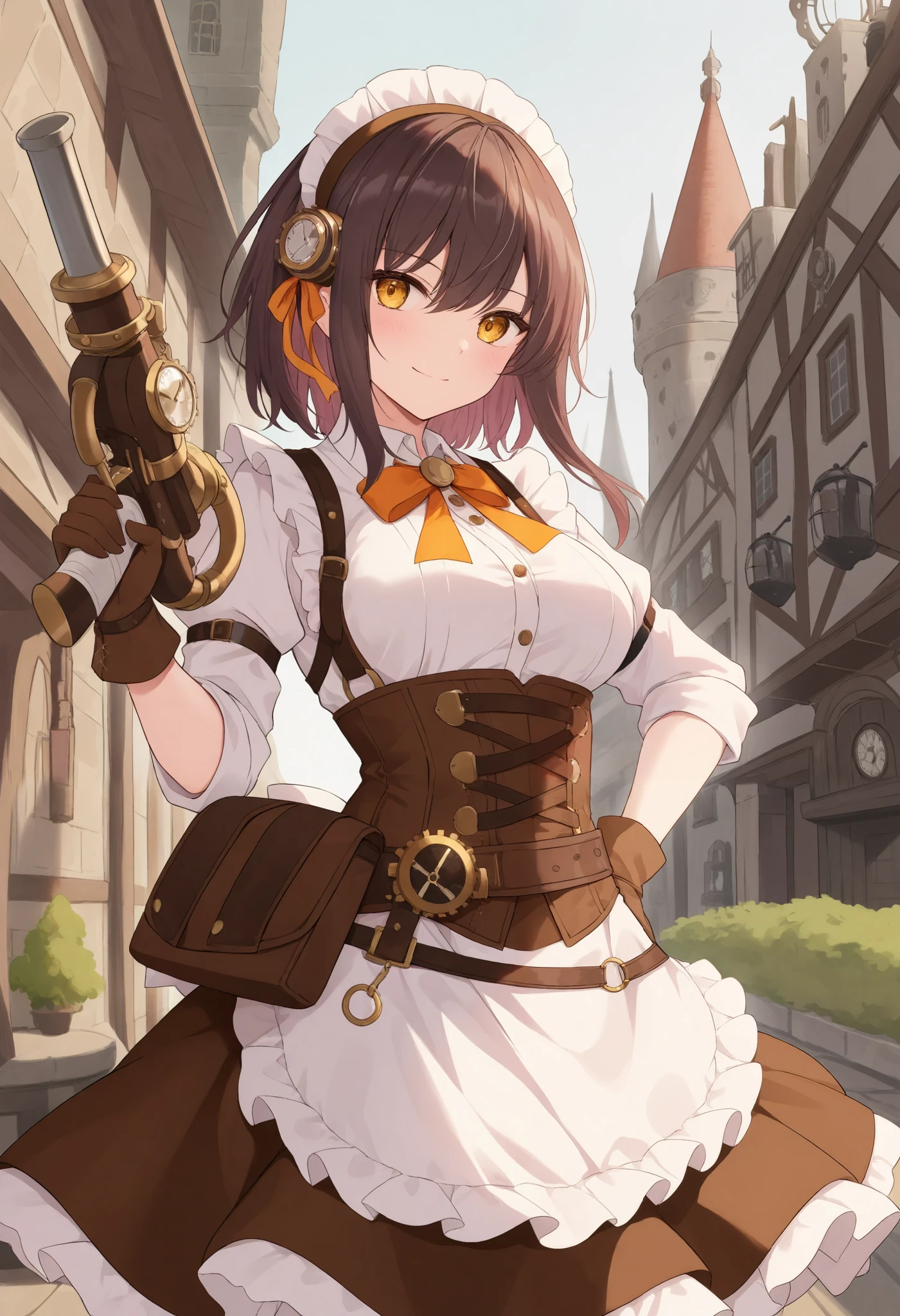 Steampunk, maid