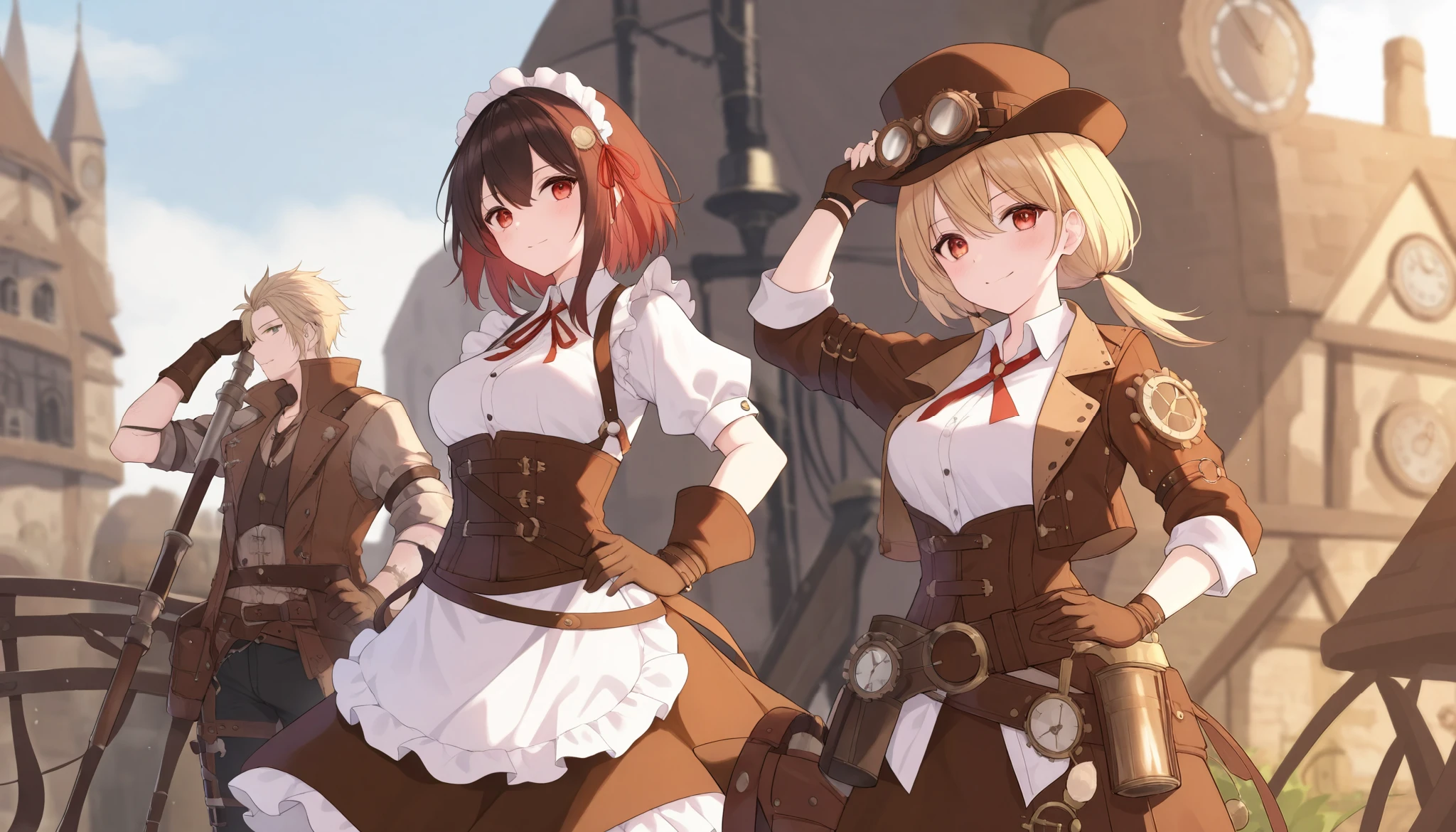 Steampunk, maid