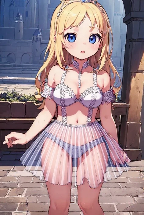 ((European)), ultra detailed, ultra realistic, 4K, 19 years old, (blond hair in messy pigtails), huge breasts, (sexy very short wedding dress with train, jeweled with beautiful details), ((dress exposed breasts) ), ((exposed breasts outside the dress)), (jewelry details and embroidery), ((breasts outside the dress: 1.4)), ((big natural exposed breasts: 1.4)), ((elegant embroidered white lace stockings )), with diamonds and (fancy jewelry embroidery), (white high heels), is standing by a fountain, full body, full body heels and head, fantasy landscape, ((topless: 1.4)), breasts nudes, (sexy bridal lingerie with jewels: 1.2), extreme pink and black makeup, victoria pose, (bridal veil and headband), bridal colar, bouquet of white roses in hand, high quality resolution, 4K, color fantasy, film, mischievous face looking at camera, out of frame, ((big breasts))((big boobs))(big tits)((large breasts))((large boobs))(large tits), bald pussy, duplicate, ugly, morbid, mutated, deformed, blurry, bad anatomy, bad proportions, cloned face, disfigured, fused fingers, fused limbs, long neck, pale, 3d, 3d render, awkward, bad art, bad eyes, bad face, (bad hands), bad mouth, (bad nipples), bad teeth, (blurred)((blurry))(close up)(cropped), cut off, deformed body, disgusting, (poorly drawn breasts and nipples:1.2), (poorly drawn face, eyes and mouth)(out of focus1.2)(out of frame:1.2), illustration, low quality, low resolution, low-res, malformed, unnatural, unnatural body, unprofessional, unsightly, weird, weird colors, worst, worst quality, (flat missing or undetailed nipples).
