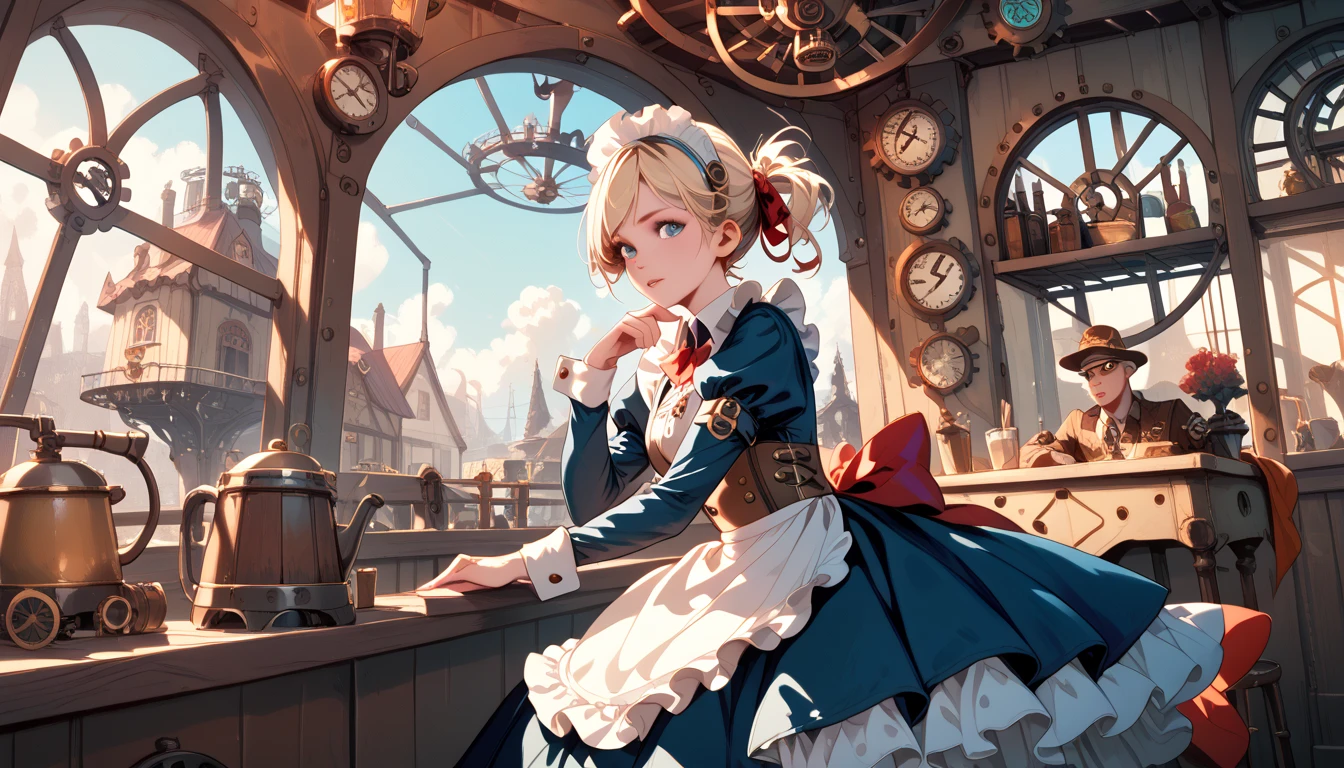 Steampunk, maid