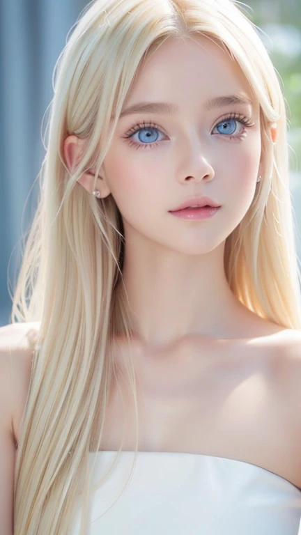 (best quality: 1.4), high resolution, masterpiece, 4k, ultra detailed, masterpiece, very beautiful naked girl, sexy blonde, long hair, ponytail, blue eyes, expressive eyes, detailed skin, realistic skin texture, texture , detailed eyes, beautiful woman, naked,